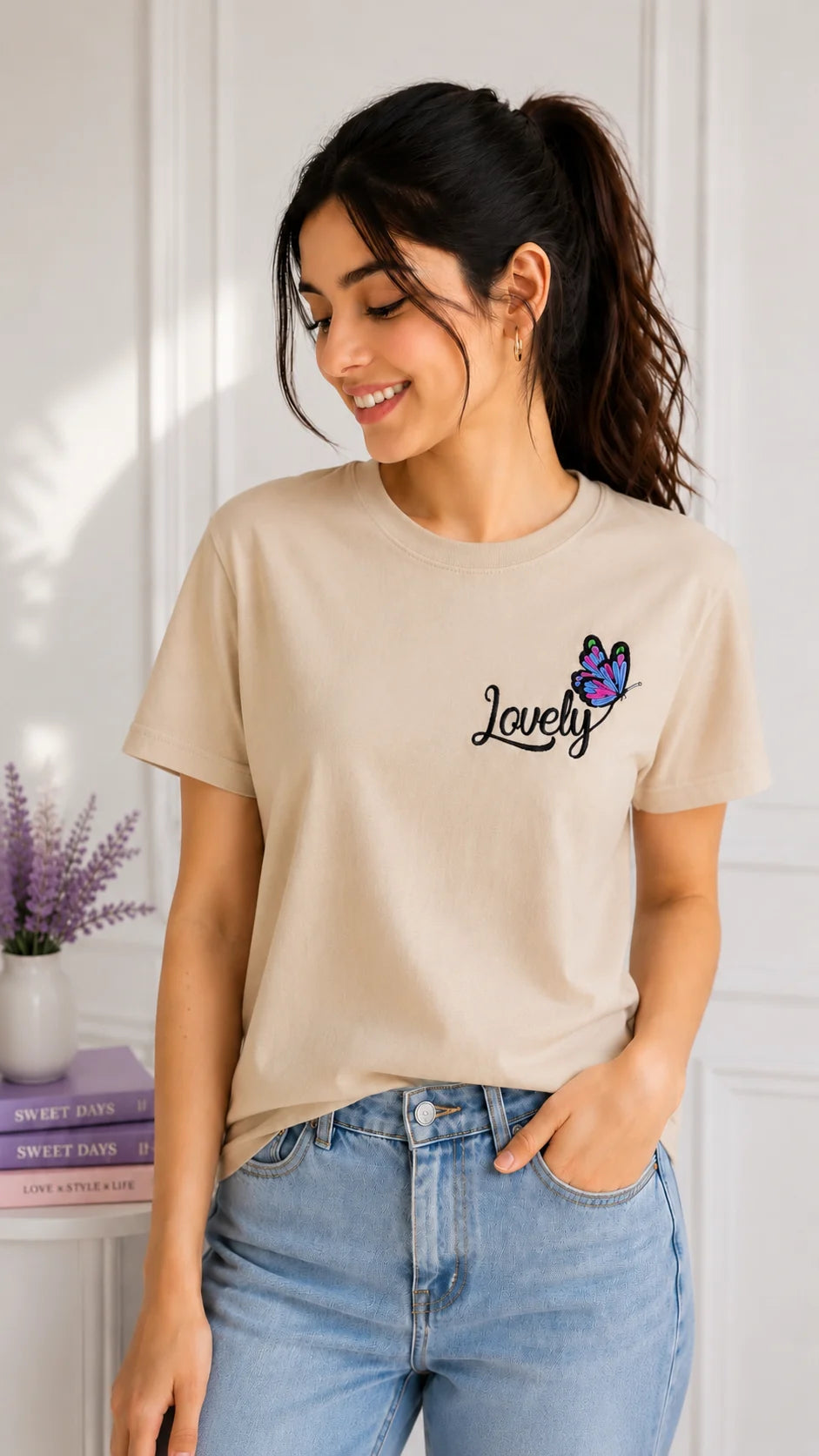 The Lovely Butterfly Classic T-Shirt